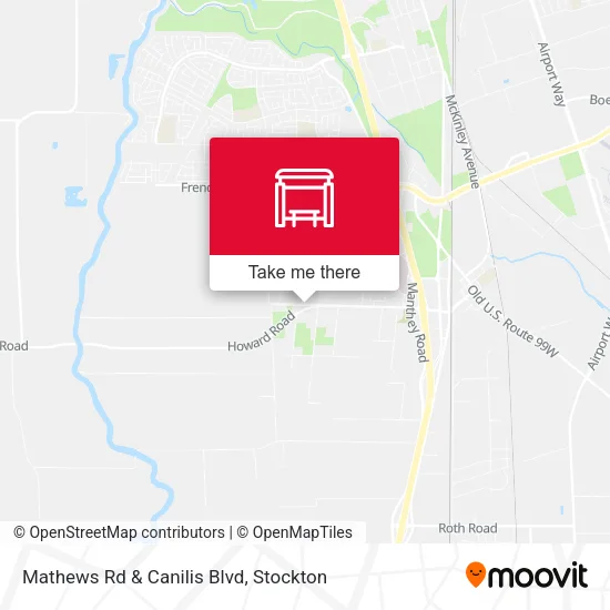 Mapa de Mathews Rd & Canilis Blvd