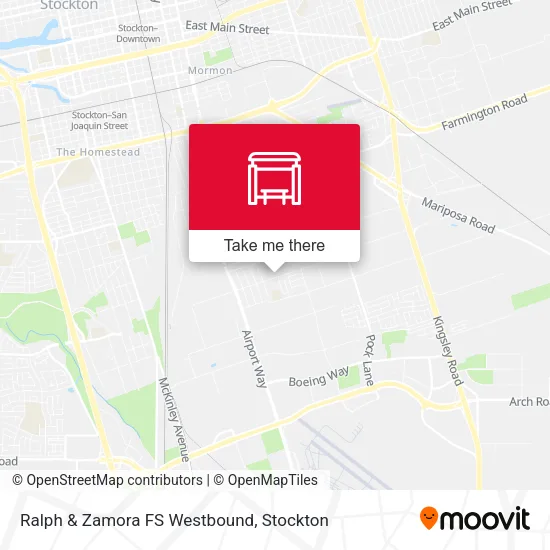 Mapa de Ralph & Zamora FS Westbound