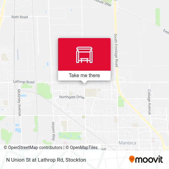 Mapa de N Union St at Lathrop Rd