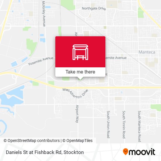 Mapa de Daniels St at Fishback Rd