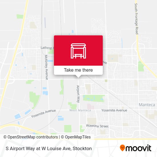 Mapa de S Airport Way at W Louise Ave