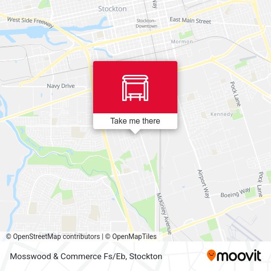 Mosswood & Commerce Fs/Eb map