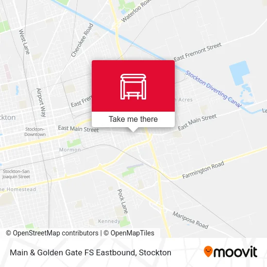 Mapa de Main & Golden Gate FS Eastbound