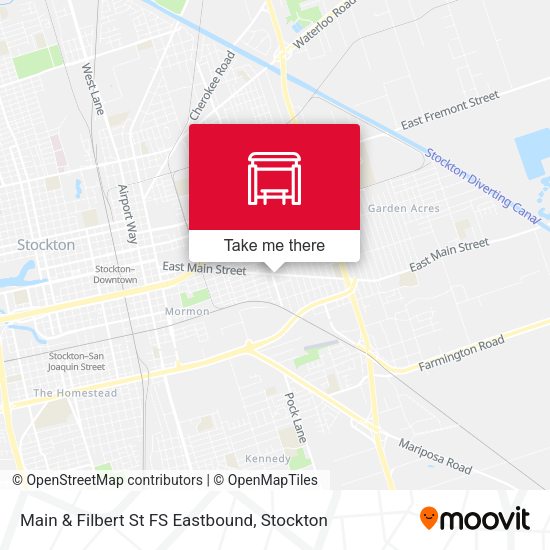 Mapa de Main & Filbert St FS Eastbound