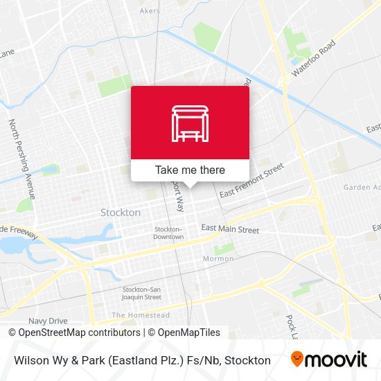 Wilson Wy & Park (Eastland Plz.) Fs / Nb map