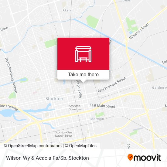 Wilson Wy & Acacia Fs/Sb map
