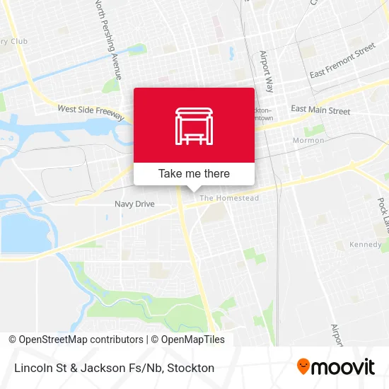 Mapa de Lincoln St & Jackson Fs/Nb