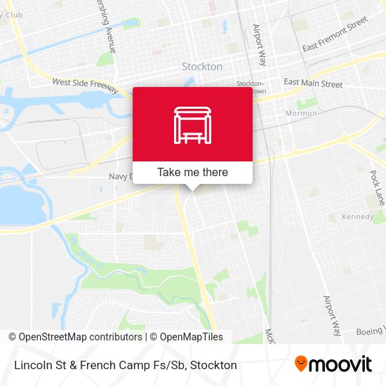 Mapa de Lincoln St & French Camp Fs/Sb