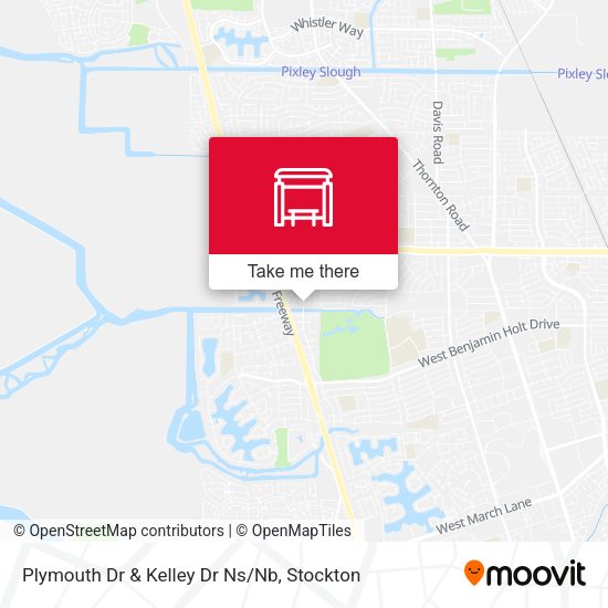 Plymouth Dr & Kelley Dr Ns/Nb map