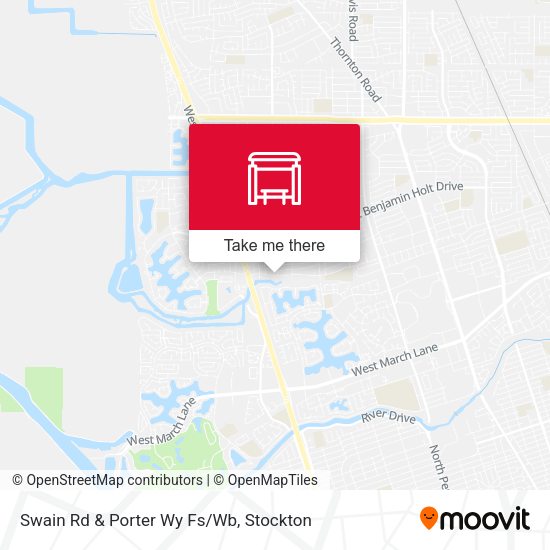 Mapa de Swain Rd & Porter Wy Fs/Wb