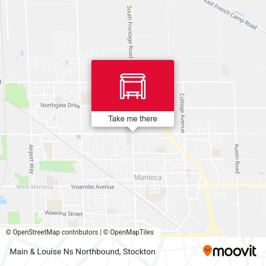 Mapa de Main & Louise Ns Northbound