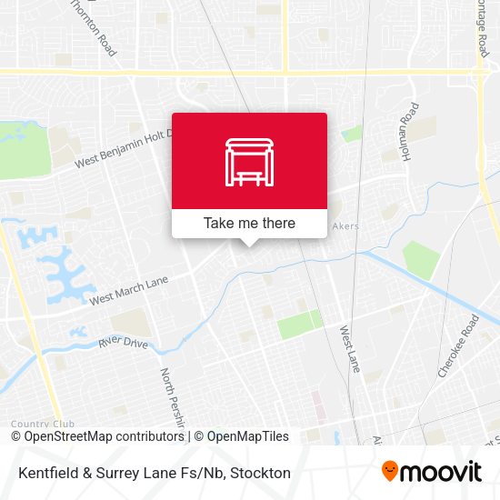 Mapa de Kentfield & Surrey Lane Fs/Nb