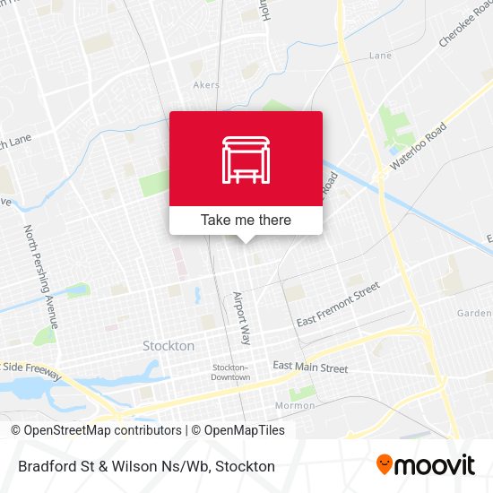Mapa de Bradford St & Wilson Ns/Wb