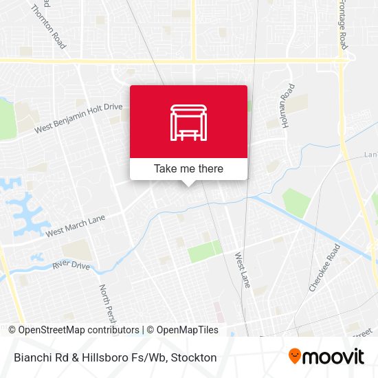 Bianchi Rd & Hillsboro Fs/Wb map