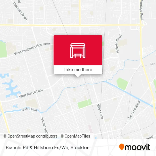 Mapa de Bianchi Rd & Hillsboro Fs/Wb