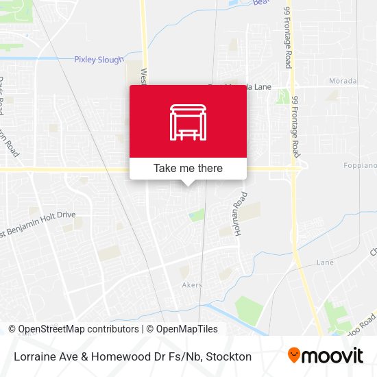 Mapa de Lorraine Ave & Homewood Dr Fs / Nb