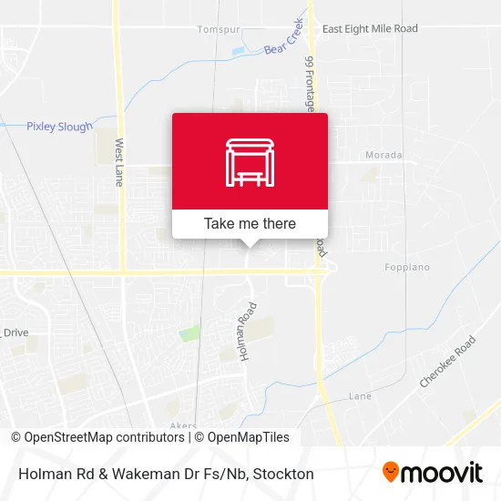 Mapa de Holman Rd & Wakeman Dr Fs/Nb