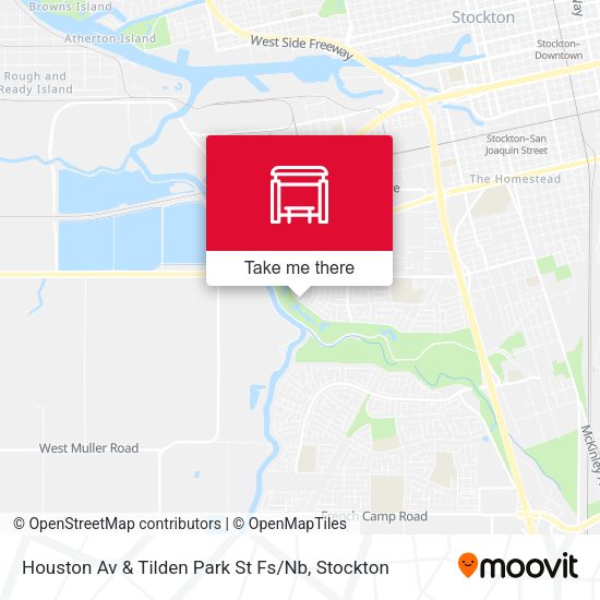 Houston Av & Tilden Park St Fs / Nb map