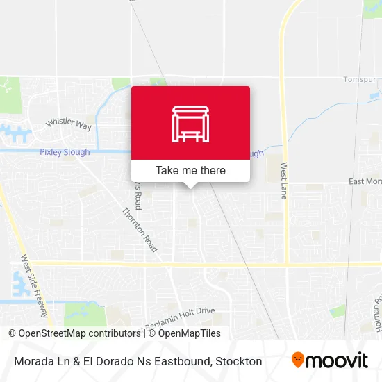 Mapa de Morada Ln & El Dorado Ns Eastbound