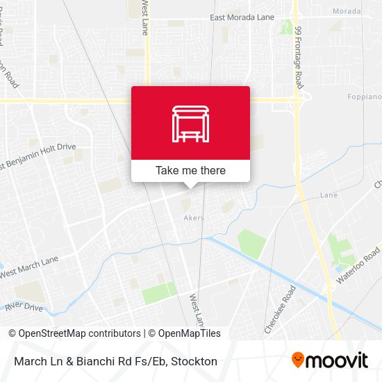 Mapa de March Ln & Bianchi Rd Fs/Eb