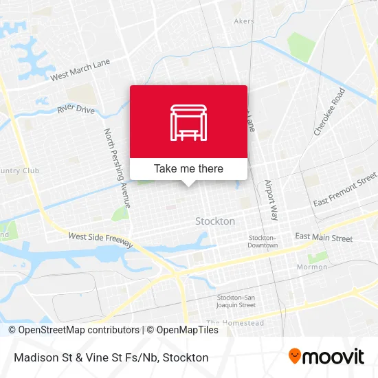 Mapa de Madison St & Vine St Fs/Nb