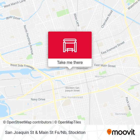 Mapa de San Joaquin St & Main St Fs/Nb