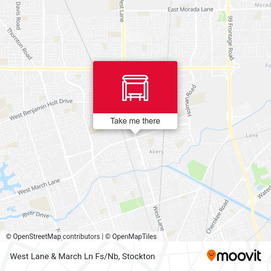Mapa de West Lane & March Ln Fs/Nb
