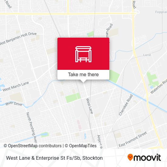 Mapa de West Lane & Enterprise St Fs / Sb