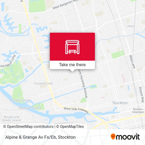 Alpine & Grange Av Fs/Eb map