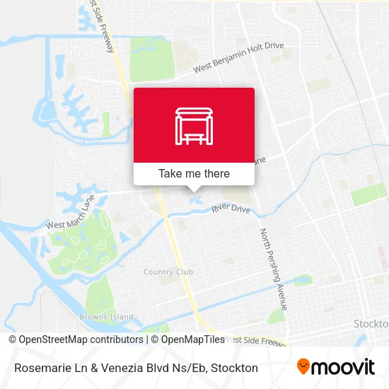 Mapa de Rosemarie Ln & Venezia Blvd Ns / Eb