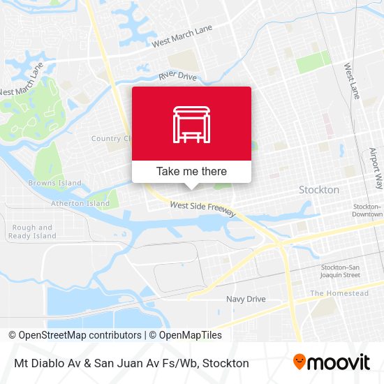 Mt Diablo Av & San Juan Av Fs / Wb map