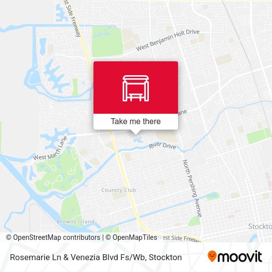 Rosemarie Ln & Venezia Blvd Fs / Wb map