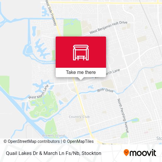 Quail Lakes Dr & March Ln Fs / Nb map