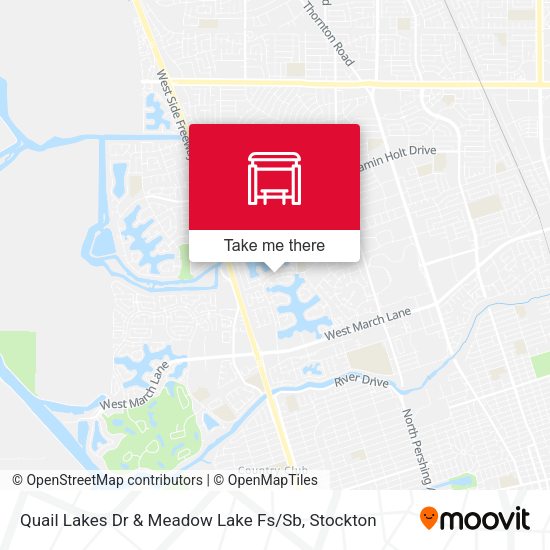 Quail Lakes Dr & Meadow Lake Fs / Sb map