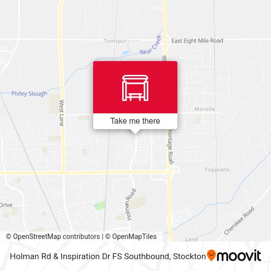Mapa de Holman Rd & Inspiration Dr FS Southbound