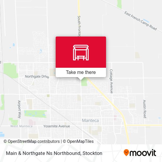 Mapa de Main & Northgate Ns Northbound
