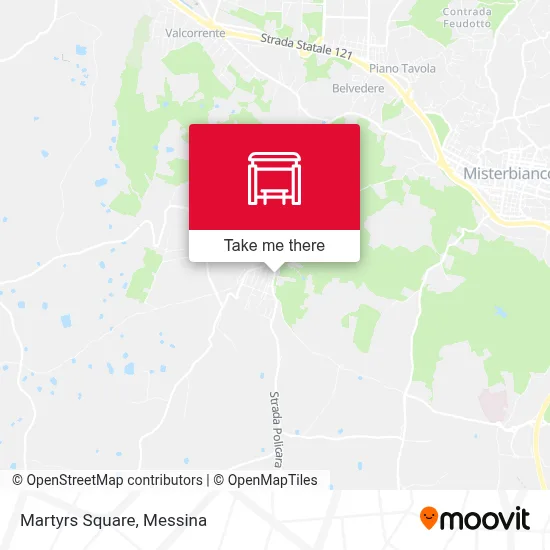 Martyrs Square map
