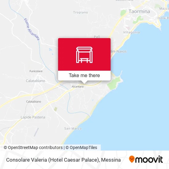 Consolare Valeria (Hotel Caesar Palace) map