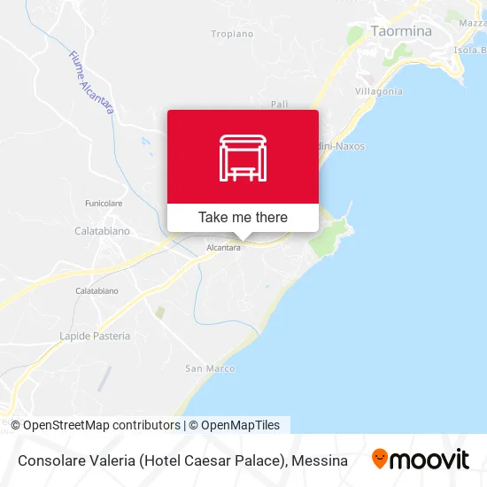 Consolare Valeria (Hotel Caesar Palace) map