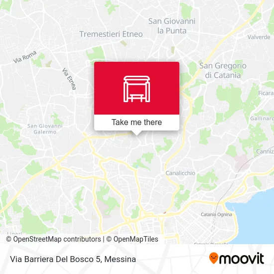 Via Barriera Del Bosco 5 map