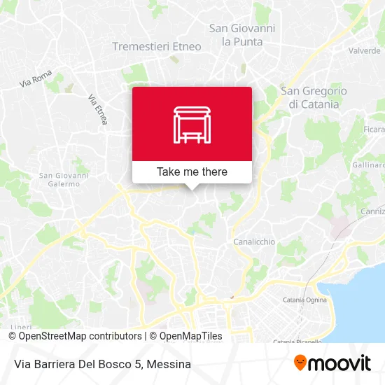 Via Barriera Del Bosco 5 map