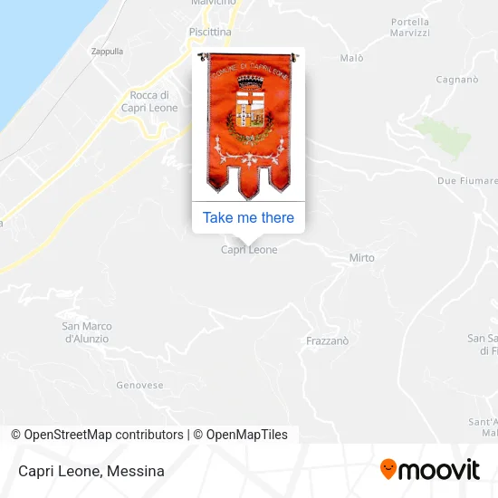 Capri Leone map