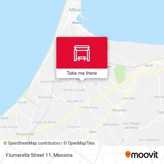 Fiumarella Street 11 map