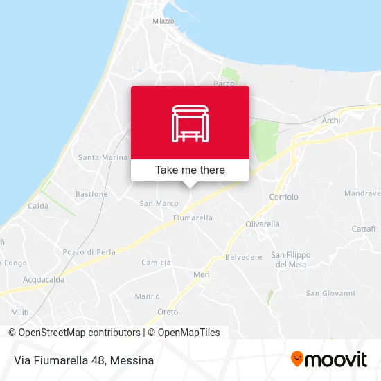 Fiumarella Street 48 map