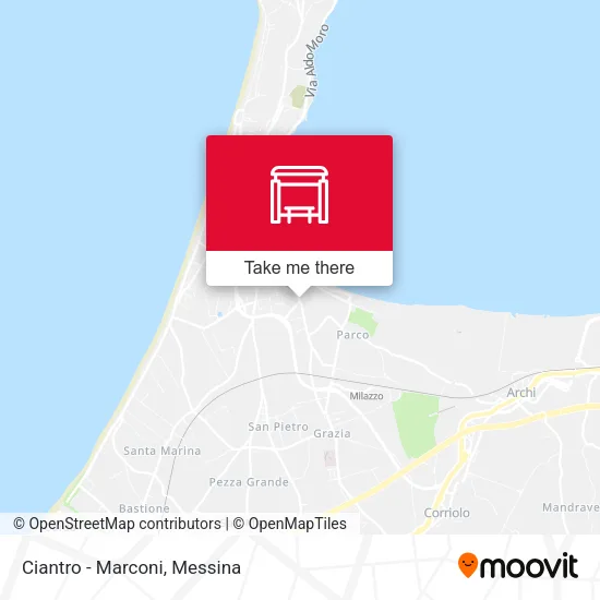 Ciantro - Marconi map