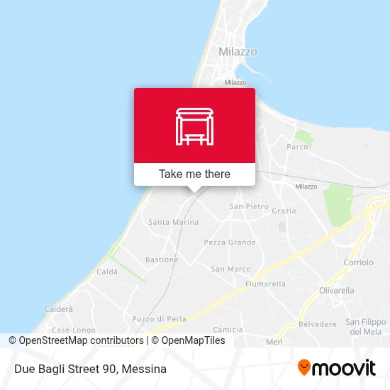 Due Bagli Street 90 map