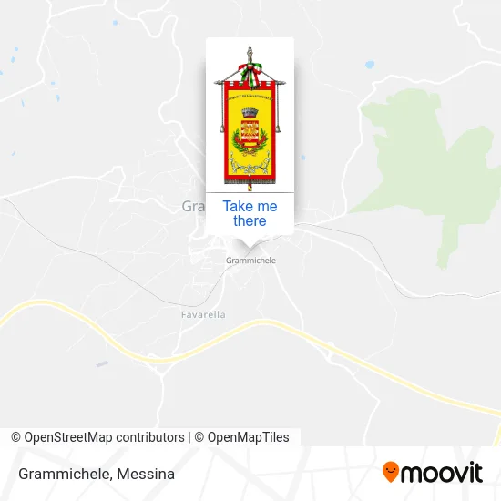 Grammichele map