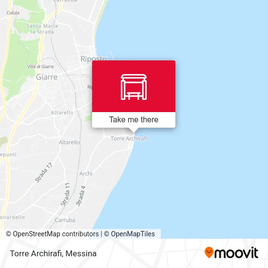 Torre Archirafi map