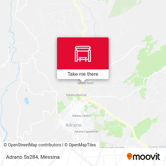 Adrano Ss284 map