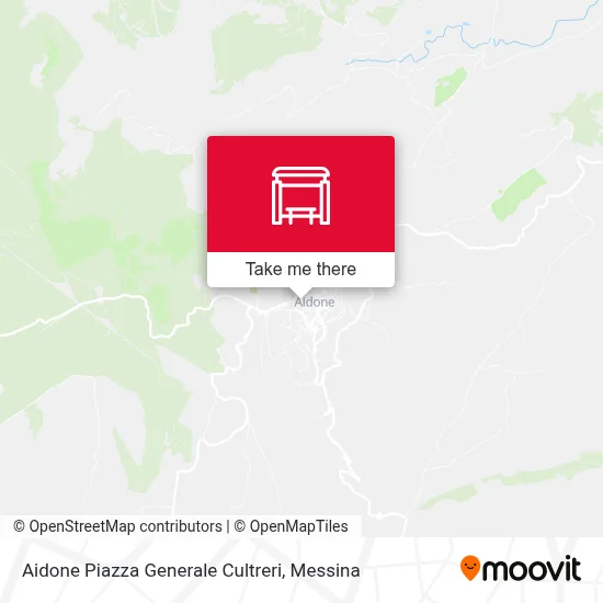 Aidone Piazza Generale Cultreri map